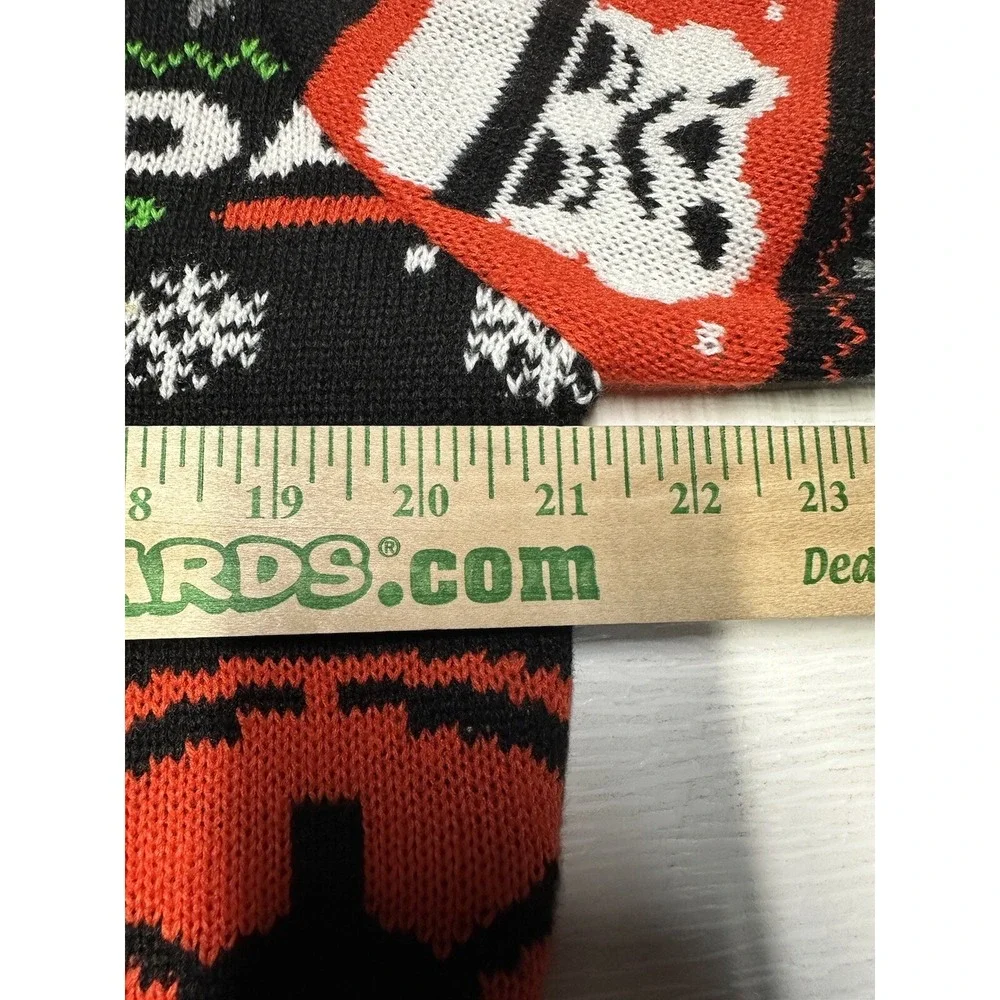 Men's Star Wars Darth Vader‎ Crew Neck Sweater GameStop Exclusive Black Size L